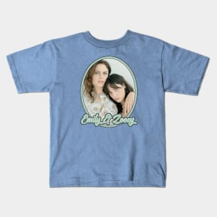 Emily & Zooey Deschanel: Sisters Kids T-Shirt